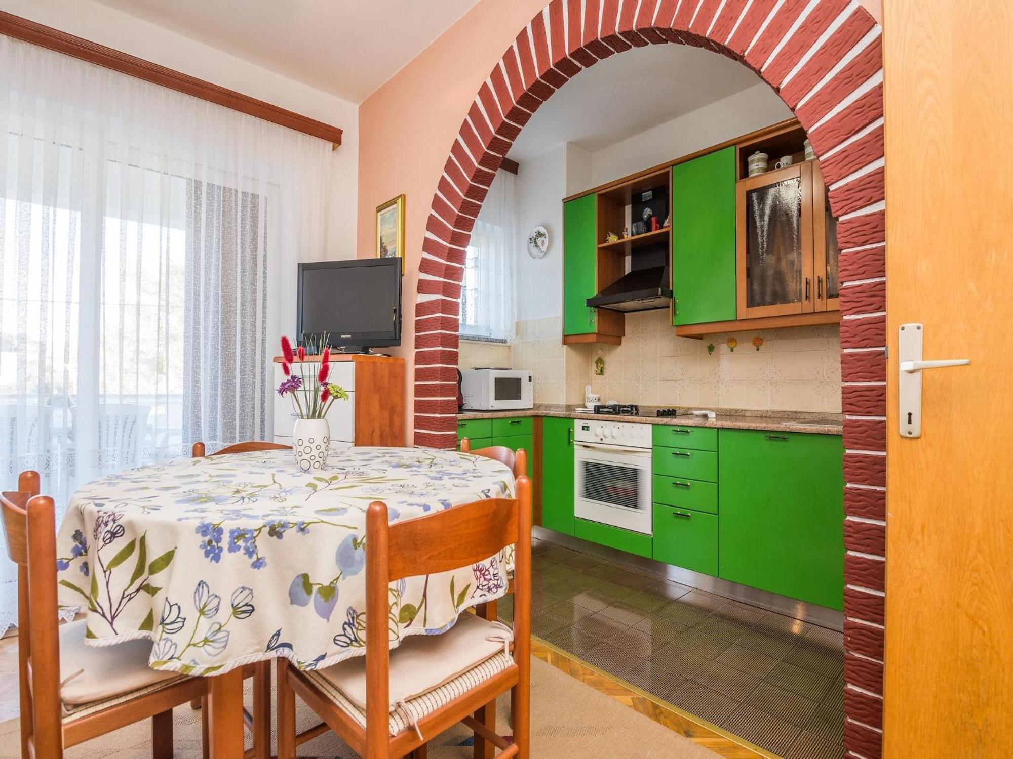 Apartments In House Liveric In Vir At The Beach Buitenkant foto